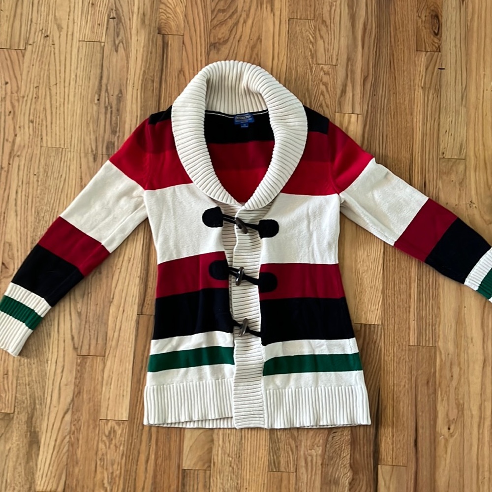 Pendleton Sweater cardigan with toggles